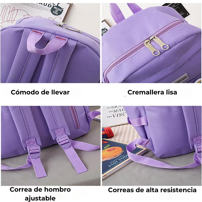 CuteCarry Mochilas infantil (5 Piezas)