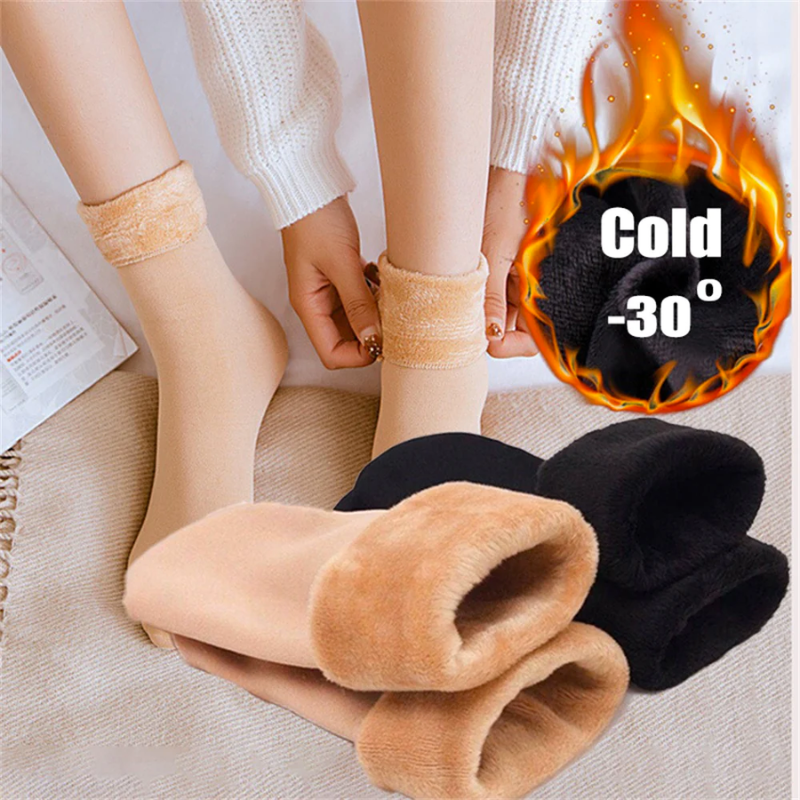 Calcetines Polar Calidos - Material Premium Especiales Para Invierno