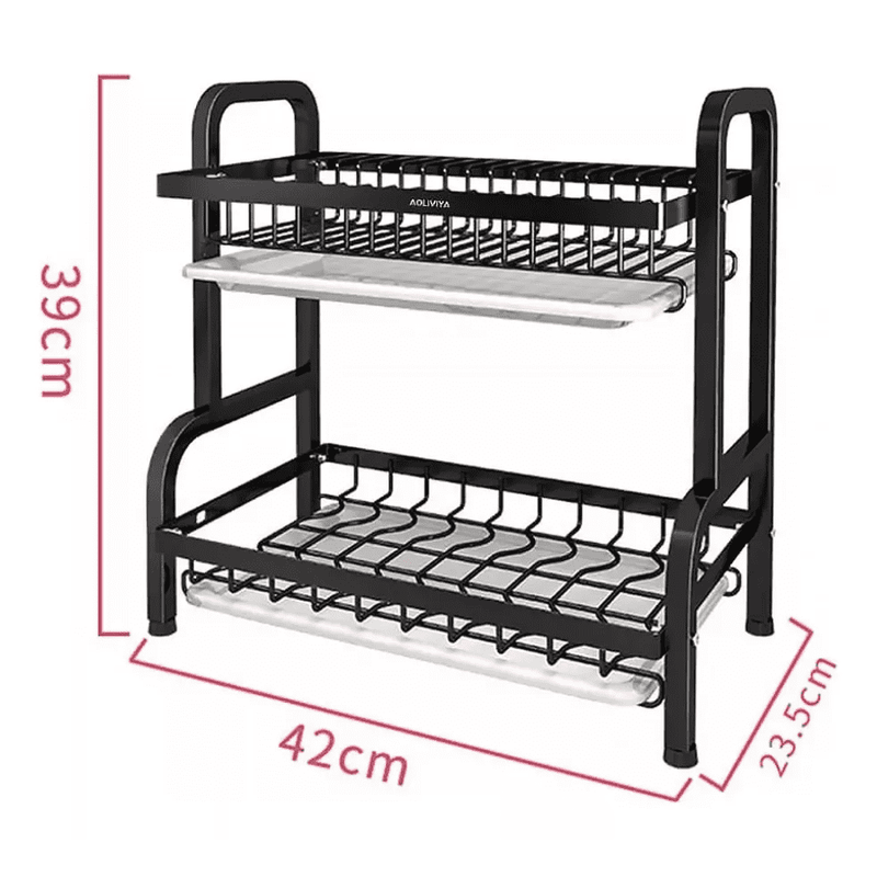 Escurridor de Platos Sobre Mesa