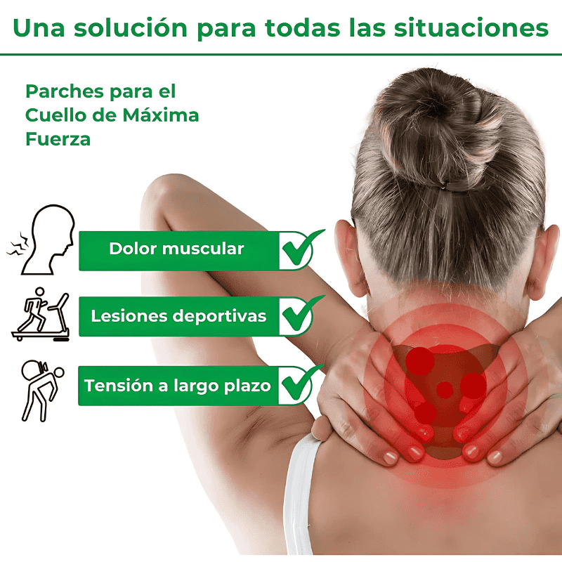 BLISSYPATCHS® - Parches Para Alivio del Dolor Cervical