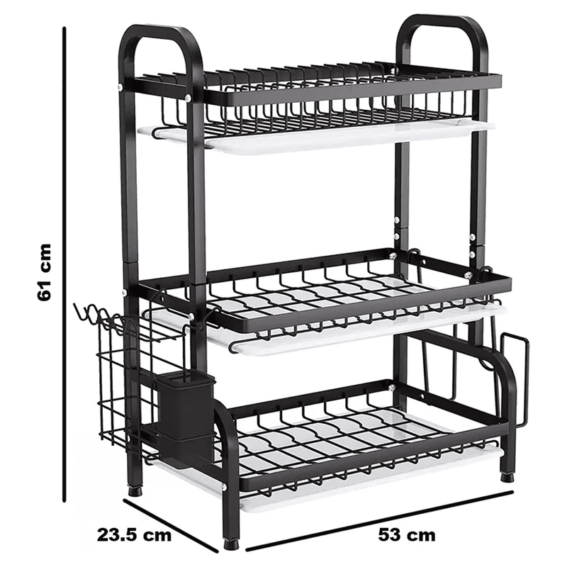 Escurridor de Platos Sobre Mesa