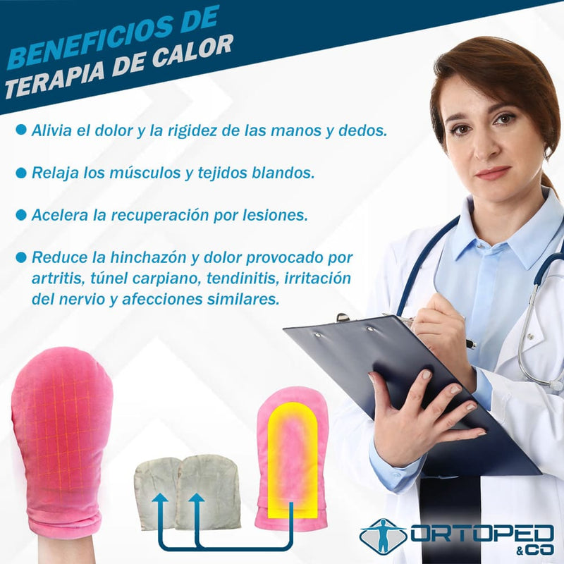 Manoplas para Terapia de Calor y Protección al Frio