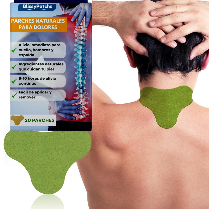 BLISSYPATCHS® - Parches Para Alivio del Dolor Cervical